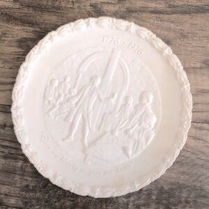 FENTON Bicentennial Commemorative Plate Give me liberty or give me death